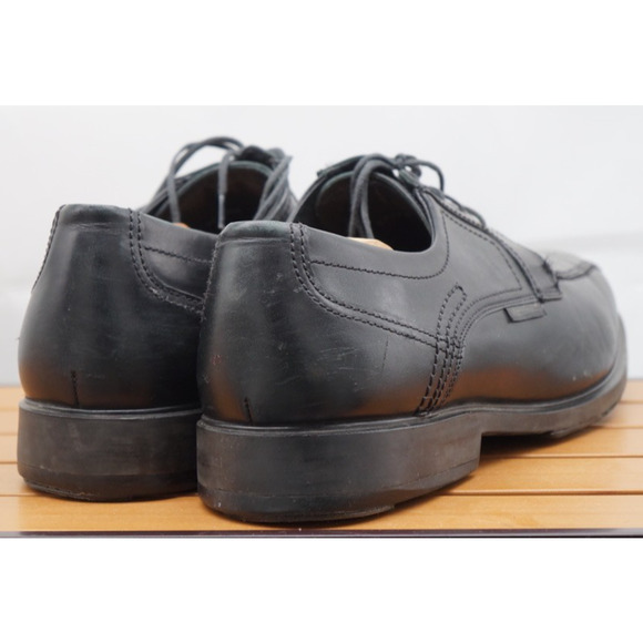 Men\'s MEPHISTO \'Fabio\' Black Leather Bicycle Toe Oxfords Size US 13